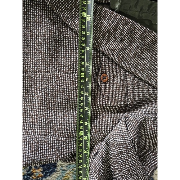 VINTAGE Michael/Sterns Sport Coat Wool 2 Button Business Jacket Blazer Retro 44 - Picture 7 of 11